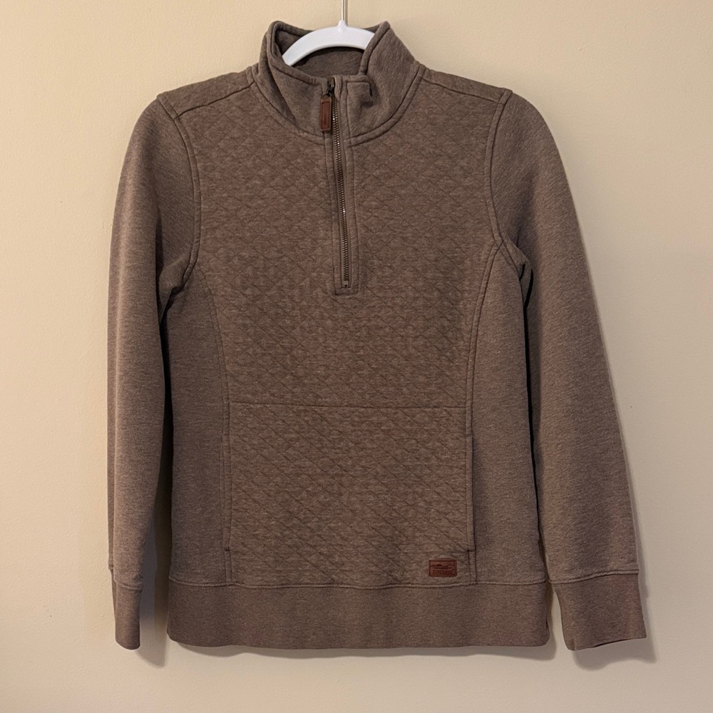 L.L. Bean Women’s Tan Quilted Pullover Size XS